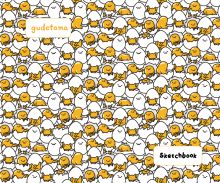 Скетчбук. Gudetama. Ленивый желток (твердый переплет, 96 стр., 240х200 мм)