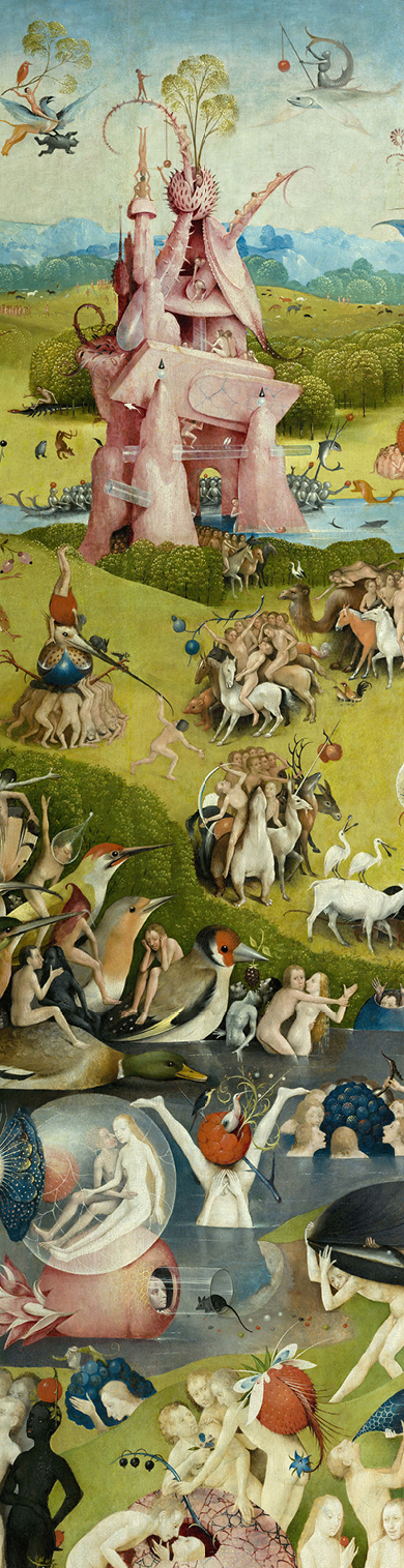 Обложка Закладка с резинкой. Босх 