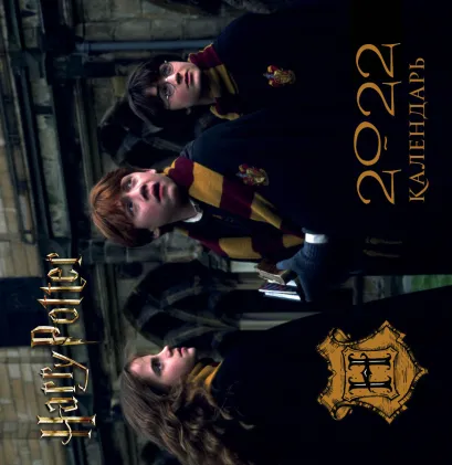 Обложка Гарри Поттер. Календарь настенный на 2022 год (170х170 мм) 