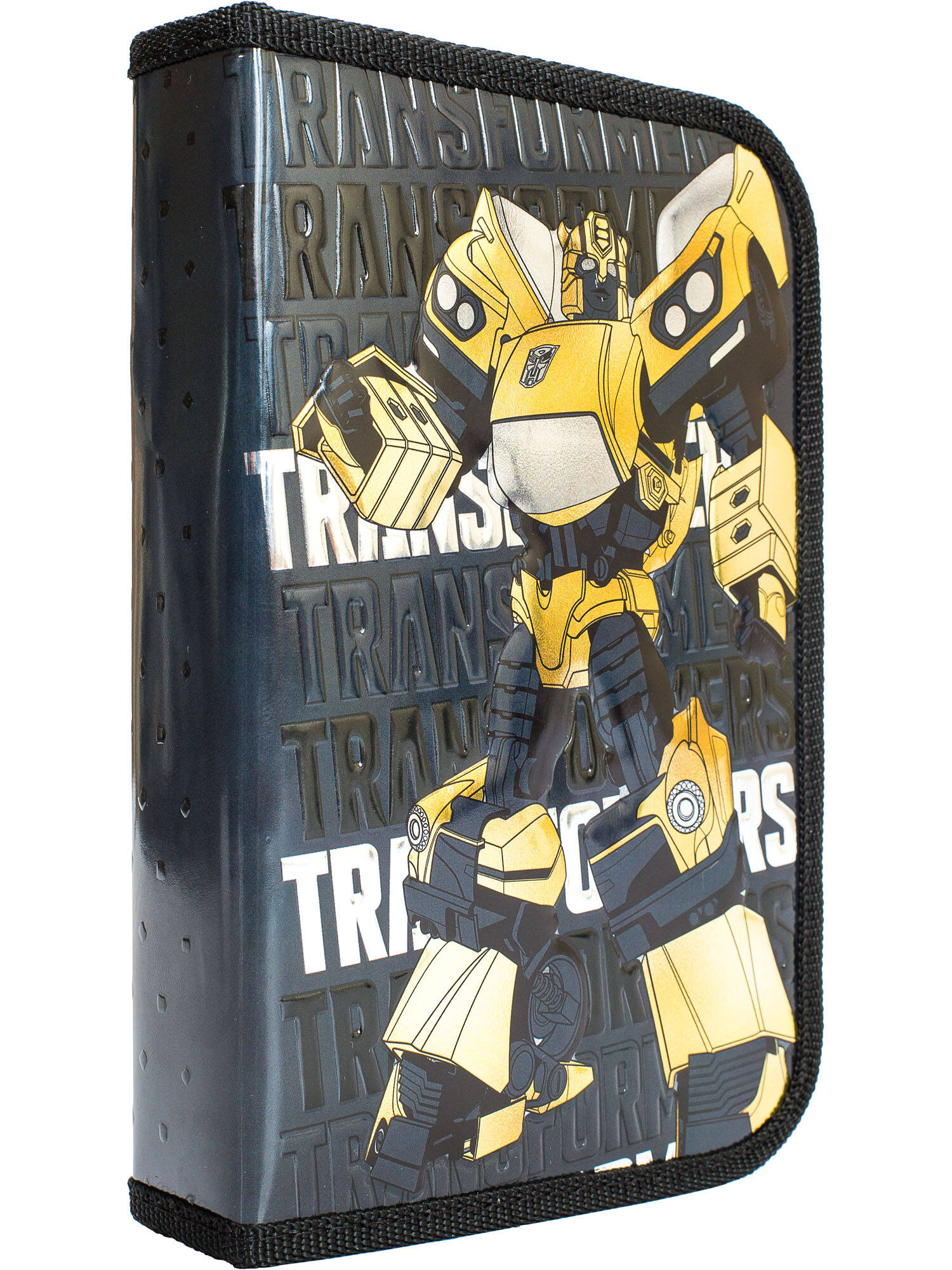 Пенал Transformers жесткий ламинированный на молнии 20,5х14х3,5