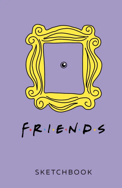Обложка Скетчбук. Friends (138х212 мм, твердый переплет, 96 стр., офсет 160 гр.) 
