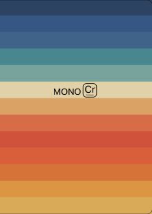 Блокнот. Monochrome (полоска) (формат А4, мягкая обложка, круглые углы, блок в точку)