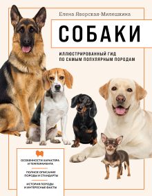 Обложка Собаки. Иллюстрированный гид по самым популярным породам Елена Яворская-Милешкина