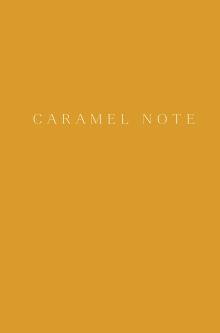 Caramel Note. Блокнот с карамельными страницами