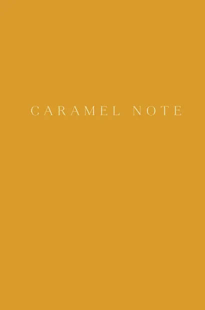 Обложка Caramel Note. Блокнот с карамельными страницами 