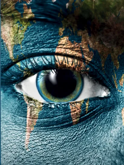 Обложка 1000 лучших мест планеты, которые нужно увидеть за свою жизнь. 4-е изд. испр. и доп. (стерео-варио глаз) 