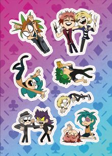 Лист Стикеров "13 Карт. Концерт. Земля Королей"