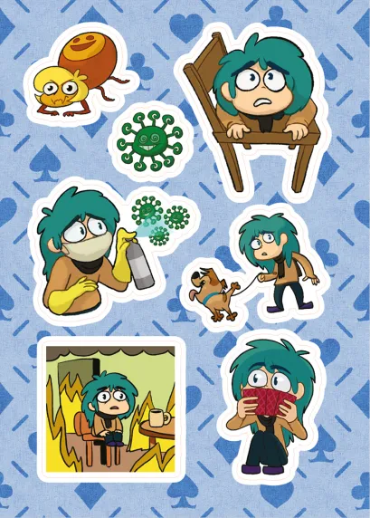 Обложка Лист Стикеров 