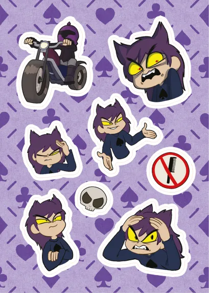 Обложка Лист Стикеров 