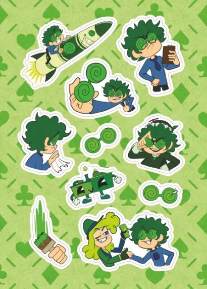 Обложка Лист Стикеров 