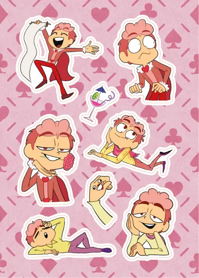 Обложка Лист Стикеров 