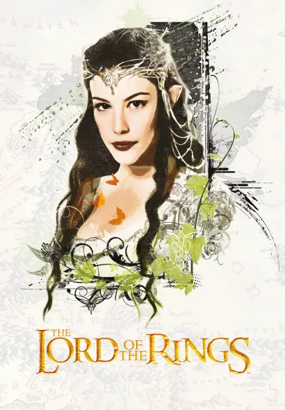 Обложка Обложка для паспорта. Властелин колец. Арвен 