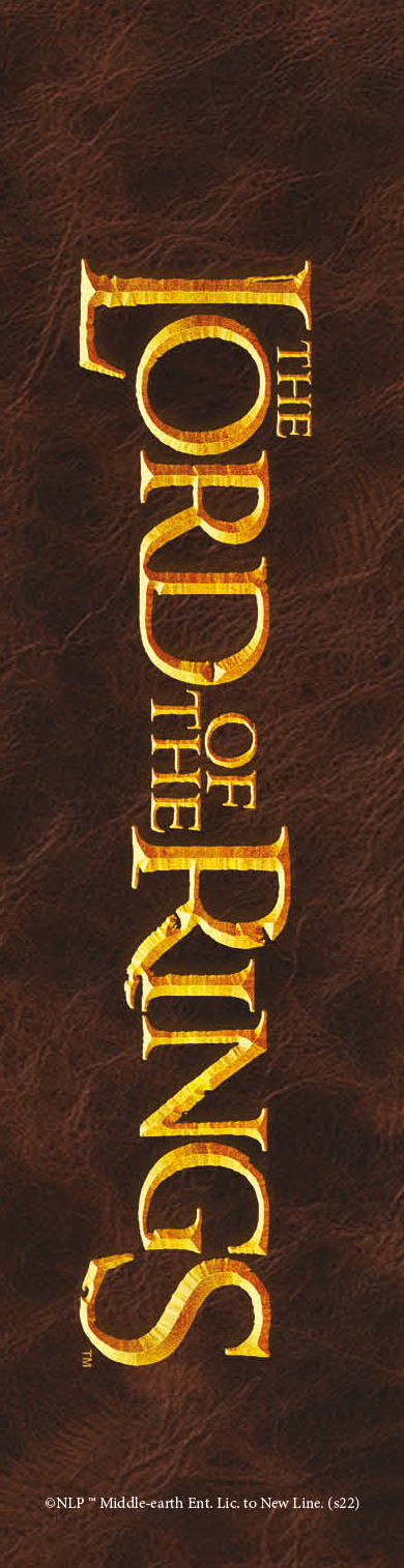 Обложка Властелин колец. Закладка с резинкой 