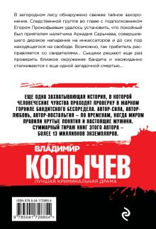 Обложка сзади Тайна в черной рамке Владимир Колычев