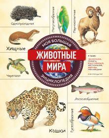Обложка Животные мира. Моя большая энциклопедия 