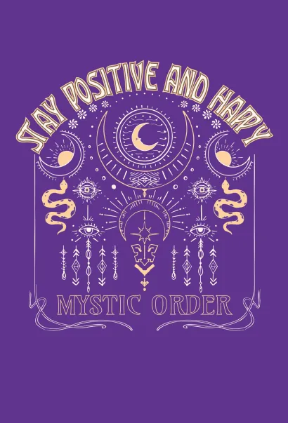 Обложка Блокнот эстетика. Stay positive 