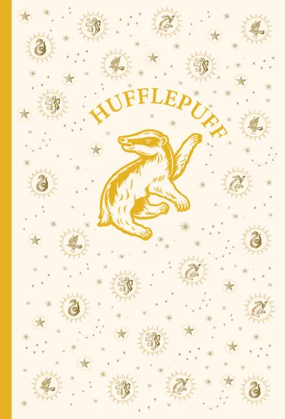 Обложка Пуффендуй. Блокнот 3 (для комплекта) 