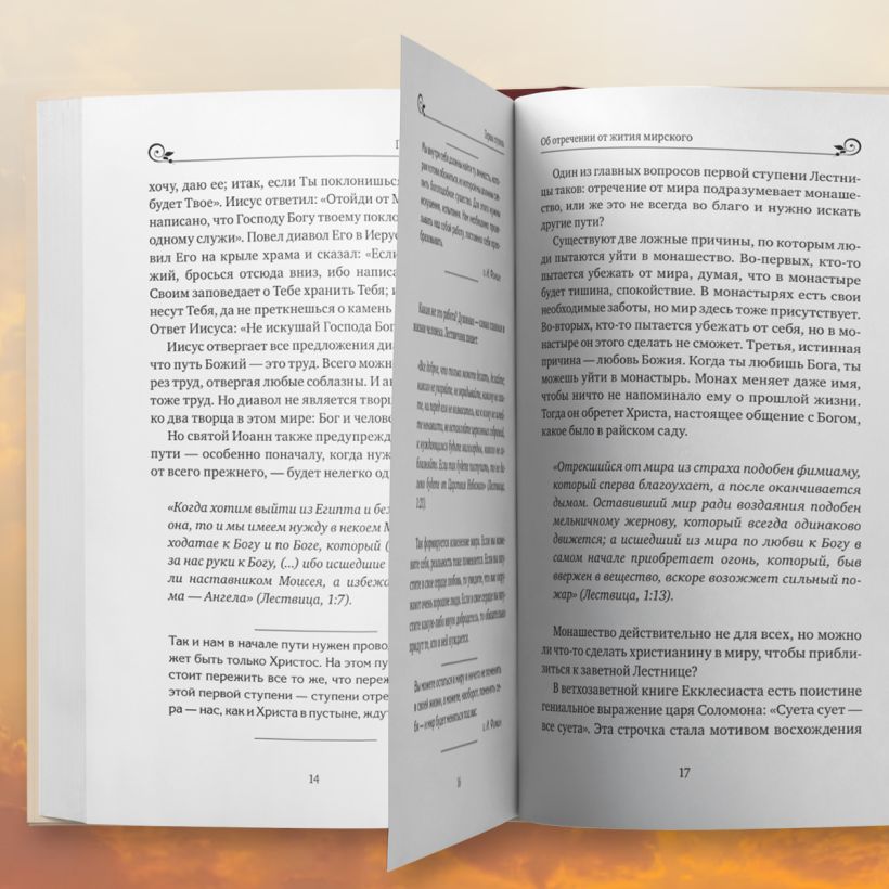 Книга Лествица святого Иоанна Лествичника Тридцать ступеней на пути к ...