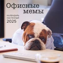 Обложка Офисные мемы. Календарь настенный на 2025 год (300х300 мм) 