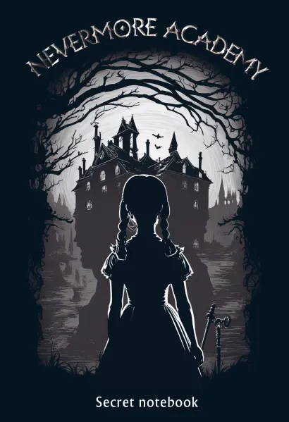 Обложка Nevermore Academy. Secret notebook 