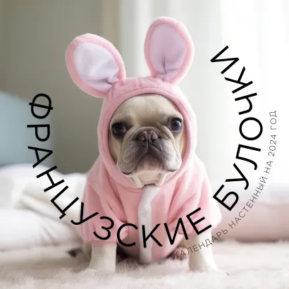 Обложка Французские булочки. Календарь настенный на 2024 год (300х300) 