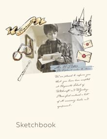 Скетчбук. Гарри Поттер (162х210 мм, на навивке, 80 л., плотность бумаги 160 гр.)