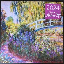 Обложка Клод Моне. Календарь настенный 2024 год (300х300 мм) 