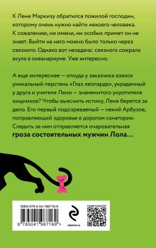 Обложка сзади Пантера в гипсе Наталья Александрова
