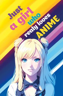 Скетчбук. Just A Girl Who Loves Anime (светлый) (138х212 мм, твердый переплет, 96 стр., офсет 160 гр.)