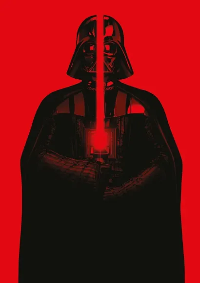 Обложка Скетчбук «Звёздные войны. Дарт Вейдер (красный)» (А5, твердая обложка, 96 стр.) 