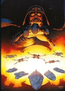 Обложка Скетчбук «Звёздные войны. Дарт Вейдер и повстанцы» (А5, твердая обложка, 96 стр.) 