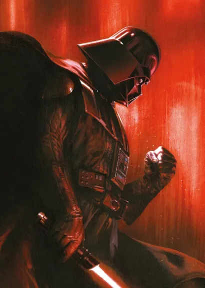Обложка Скетчбук «Звёздные войны. Дарт Вейдер задумался» (А5, 64 стр. на пружине) 