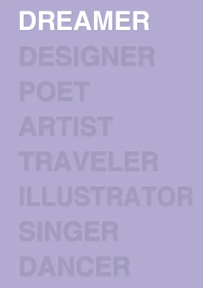 Обложка Ежедневник Dreamer (лавандовый). А5, твердый переплет, блинтовое тиснение, полусупер, 224 стр. 