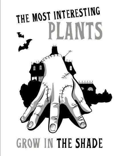 Обложка Вещь:The most interesting plants grow in the shade. Вещь. Блокнот в точку 