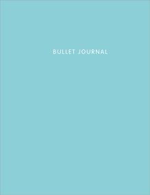 Блокнот в точку: Bullet Journal (бирюзовый, 144 c., пружина)