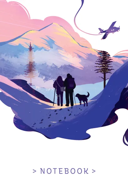 Обложка Блокнот. Между нами горы 