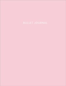 Обложка Блокнот в точку: Bullet Journal (пудровый, 144 c., пружина) 