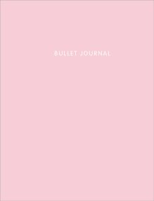 Блокнот в точку: Bullet Journal (пудровый, 144 c., пружина)