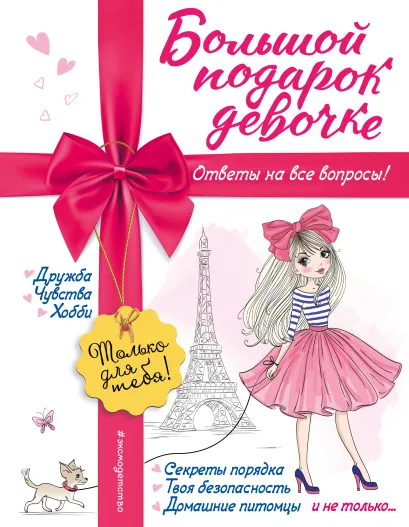 Обложка Большой подарок девочке Ю. С. Василюк