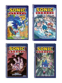 Комплект из 4-х книг. Sonic. Комиксы. Том 1-4. (ИК)