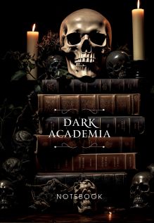 Обложка Dark Academia notebook
