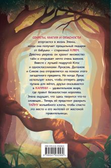 Обложка сзади Каприя. Тайна ключа Мартина Д`Антиокия