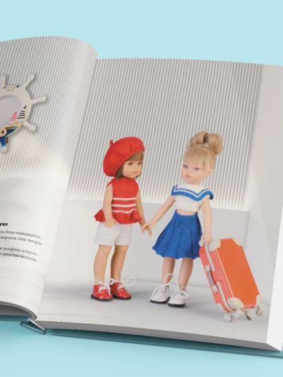 Вяжем одежду на куклу Паола Рейна и других кукол размером 33 см. От топика до шубки