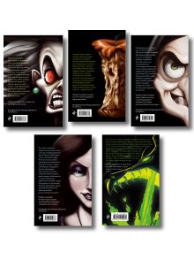 Обложка сзади Комплект из 5 книг. Злодеи Disney (Дисней) (ИК)