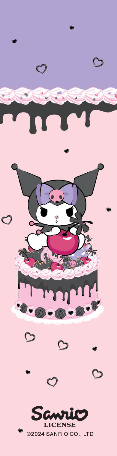 Обложка Закладка с резинкой. Куроми (тортик) 