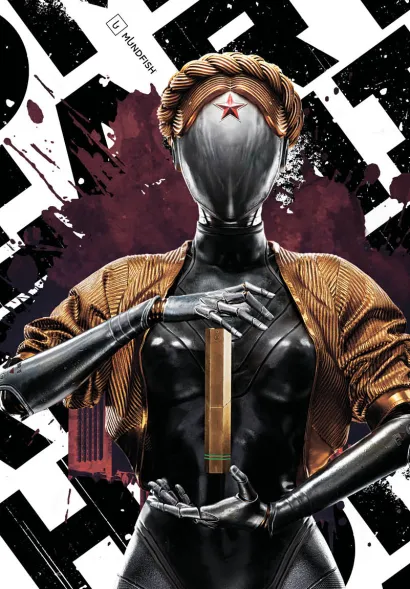 Обложка Обложка для паспорта. Atomic Heart. Близняшка (ПВХ, 185х133 мм) 