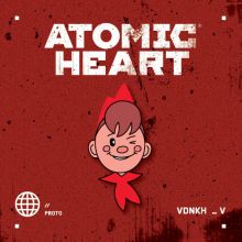 Обложка Значок металлический, Atomic Heart. Пионер 