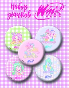 Winx. Набор значков (6 шт.)