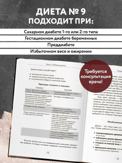 Стол №9. Меню для диабетиков с рекомендациями специалиста