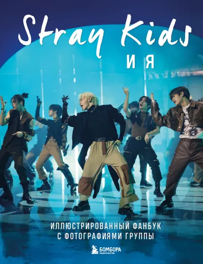 Обложка Stray Kids и я. Иллюстрированный фанбук с фотографиями группы